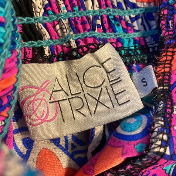 Alice & Trixie Paisley Strapless Mini Dress - Picture 5 of 6